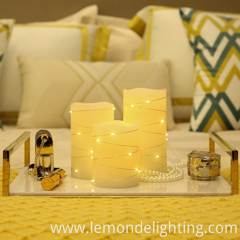 LED Flameless Candle Decor Set